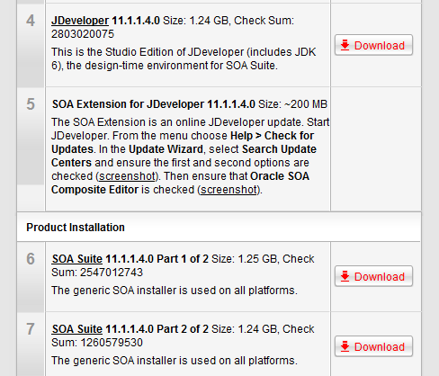 oracle jdeveloper 11g download for windows 7 64 bit
