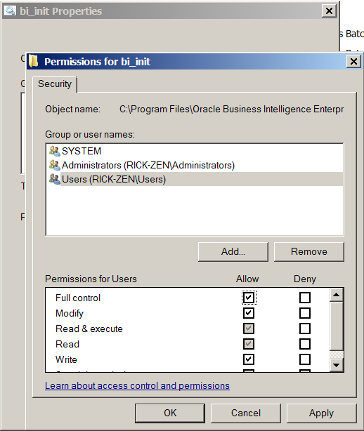 how of set oracle_instance in windows