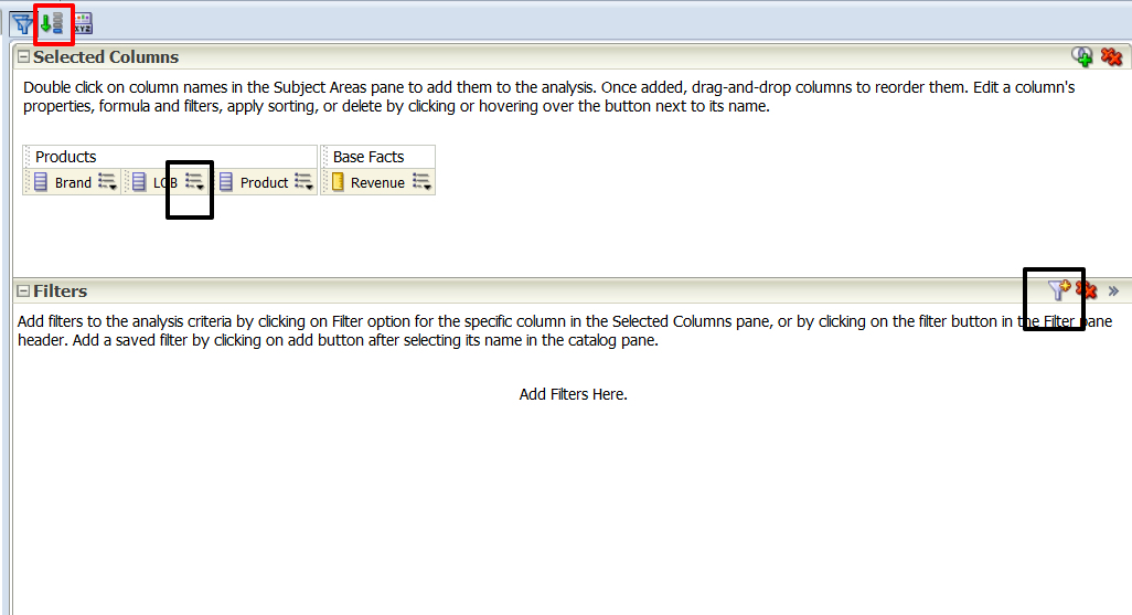 OBIEE 11g Selection Steps and Filters Their Differences and How to Use