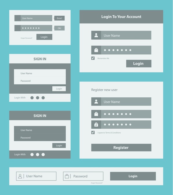 user interface form